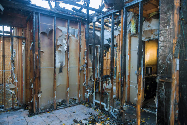 Professional Emergency Fire Cleanup technician working in South Tucson, AZ